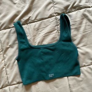 Set Active SculptFlex Ribbed Bra